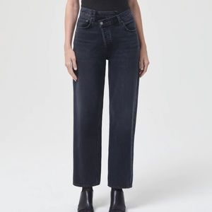 Agolde jeans cross cross style. Please read description